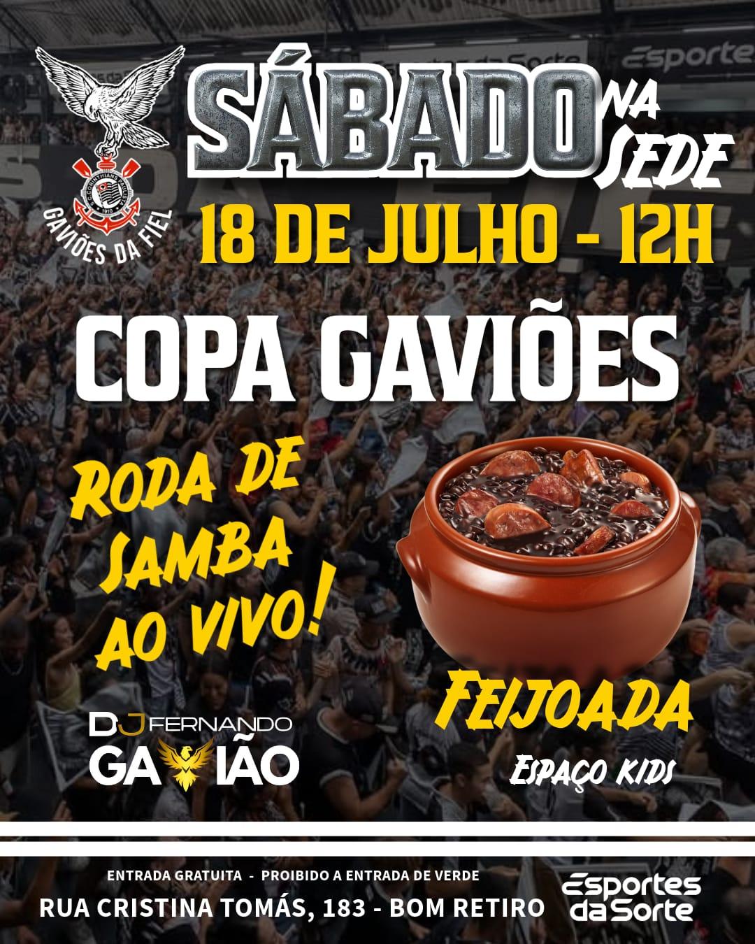 Feijoada Sábado na Sede