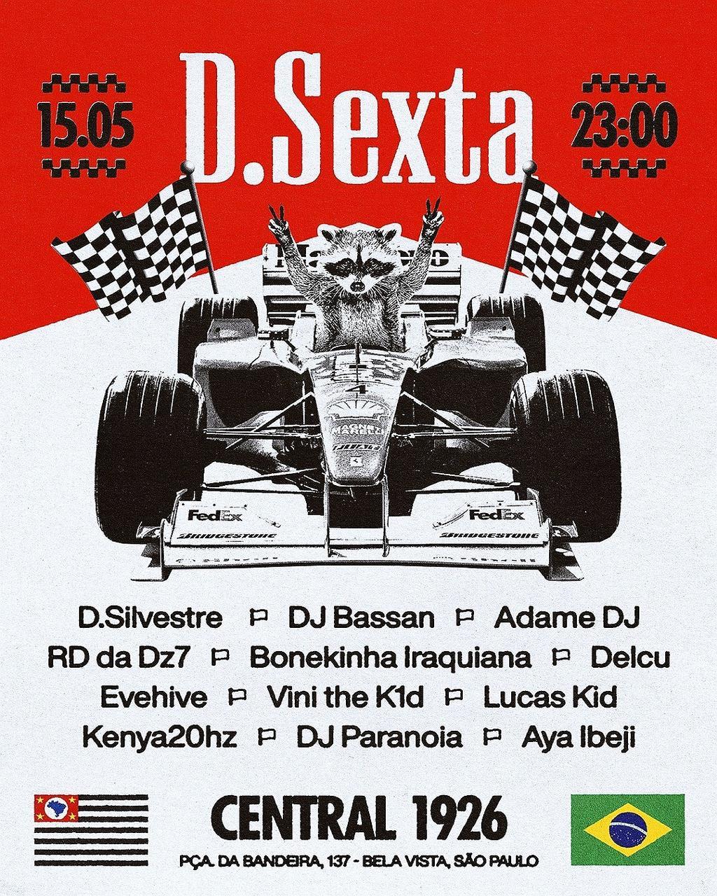 D. SEXTA na Central 1926 - 15/05