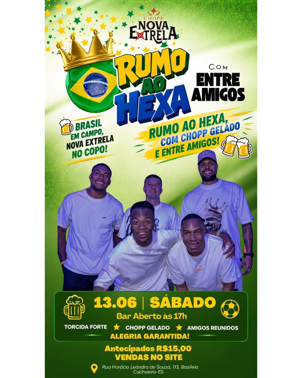 PAGODE ENTRE AMIGOS - BRASIL X MARROCOS