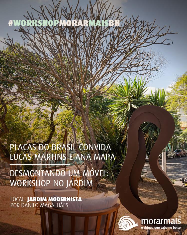 22/08 - Desmontando um móvel: workshop no jardim