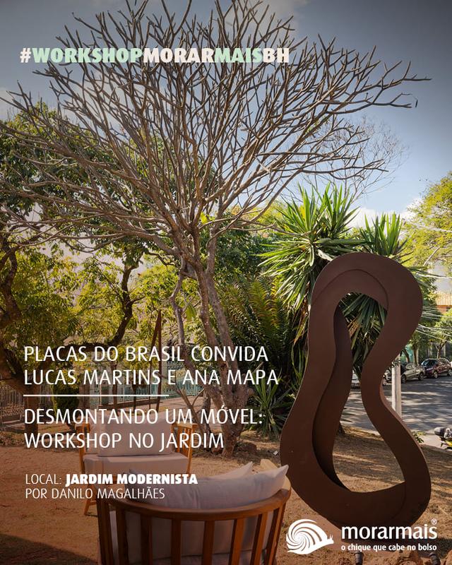 22/08 - Desmontando um móvel: workshop no jardim