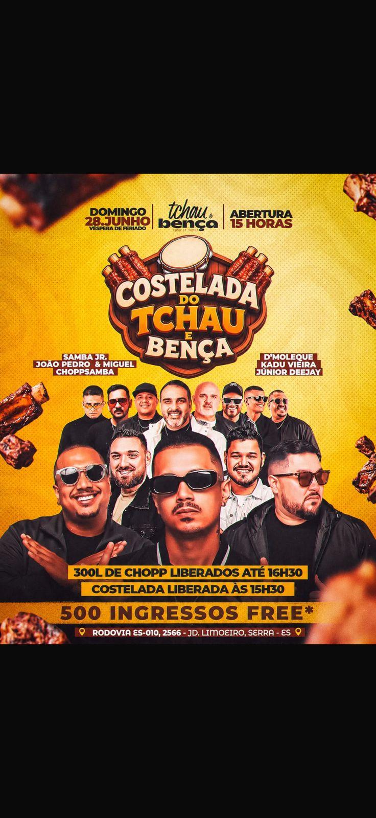 Costelada do tchau e bença