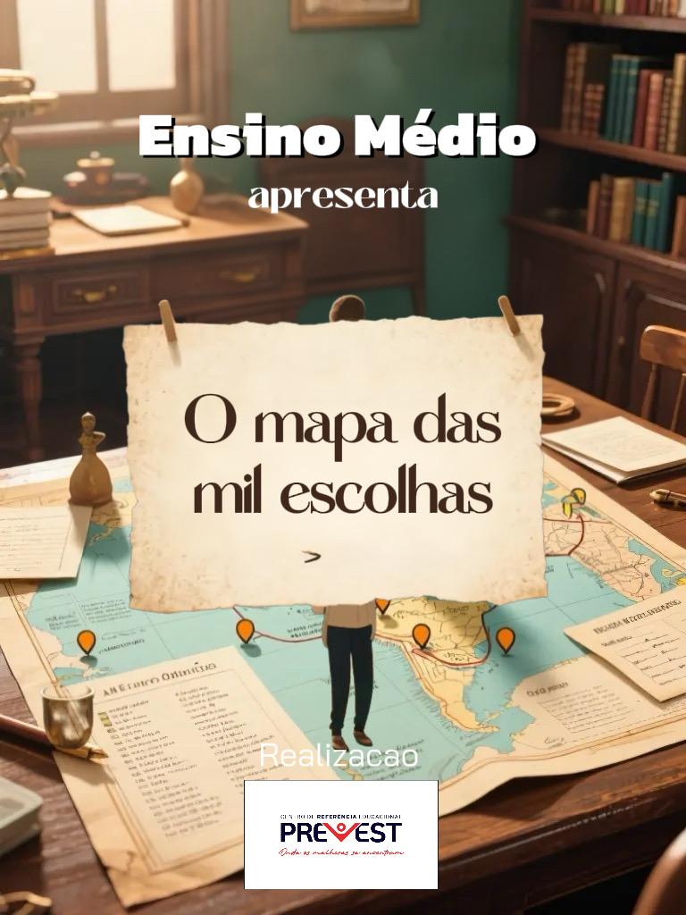 Teatro O mapa de mil escolhas (Ensino Médio)