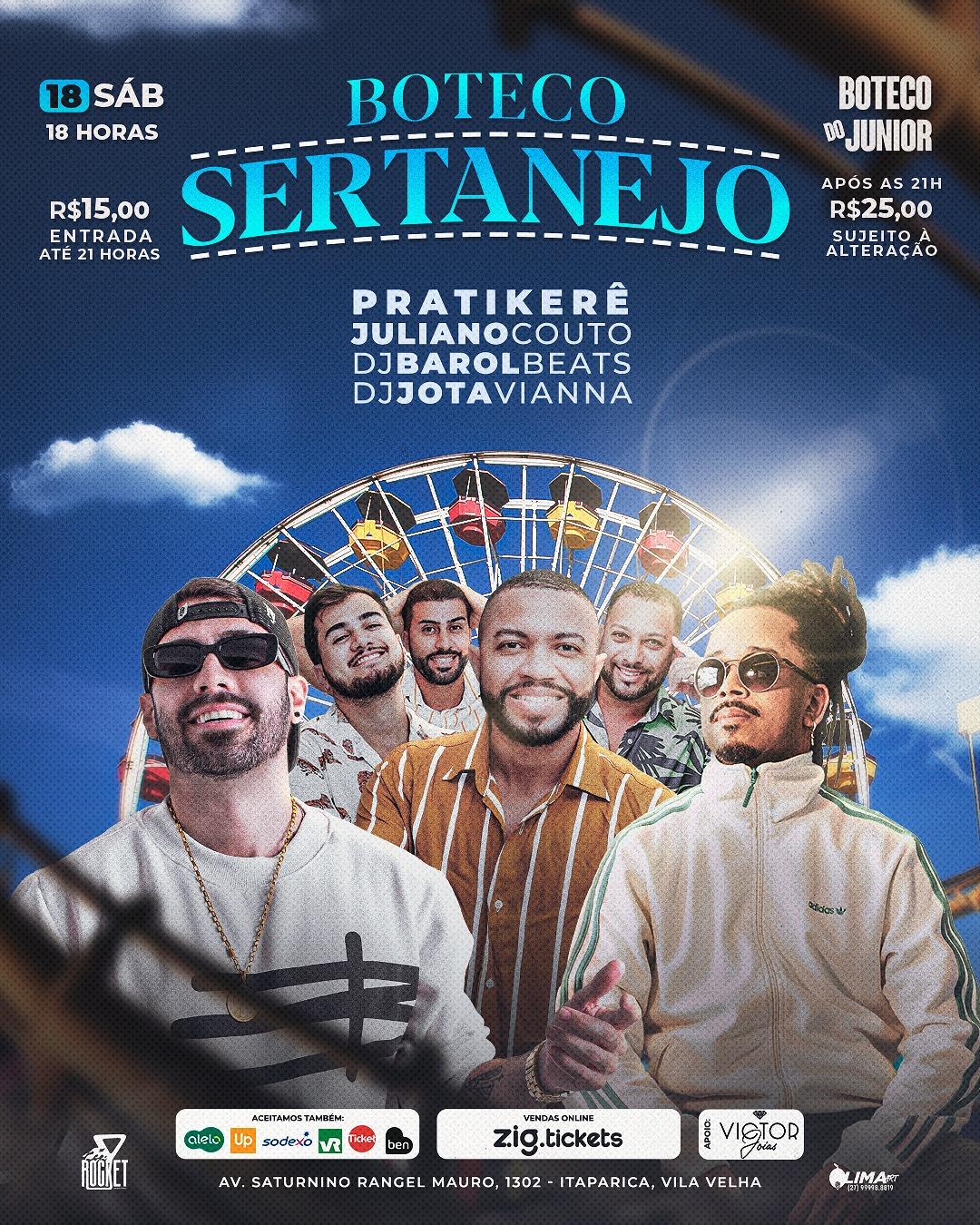 BOTECO SERTANEJO 18/11