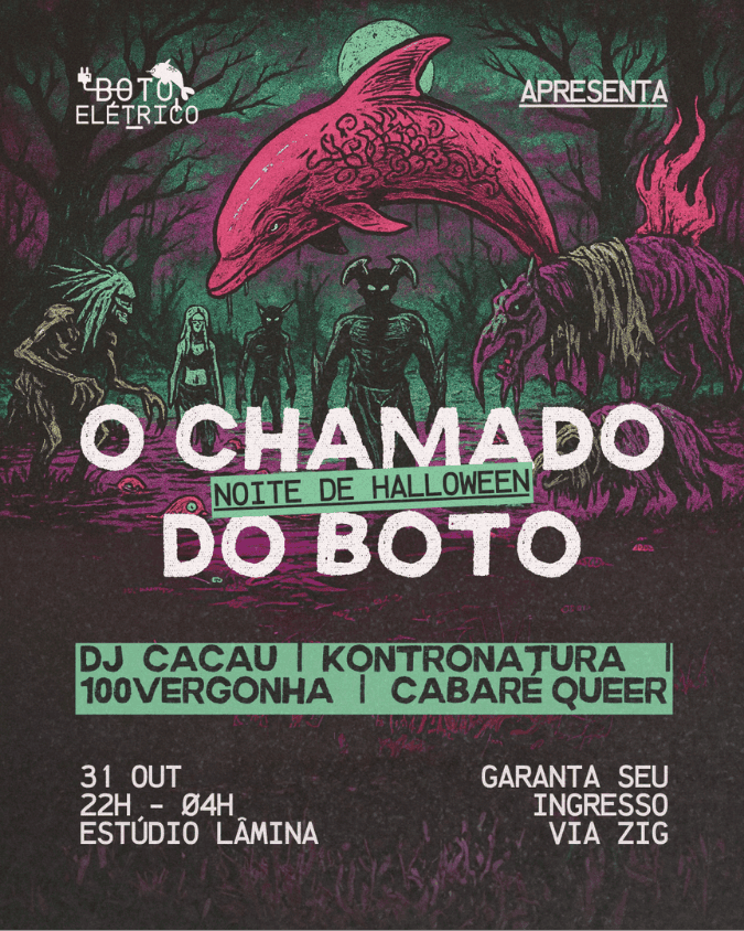 O chamado do Boto - Noite de Halloween