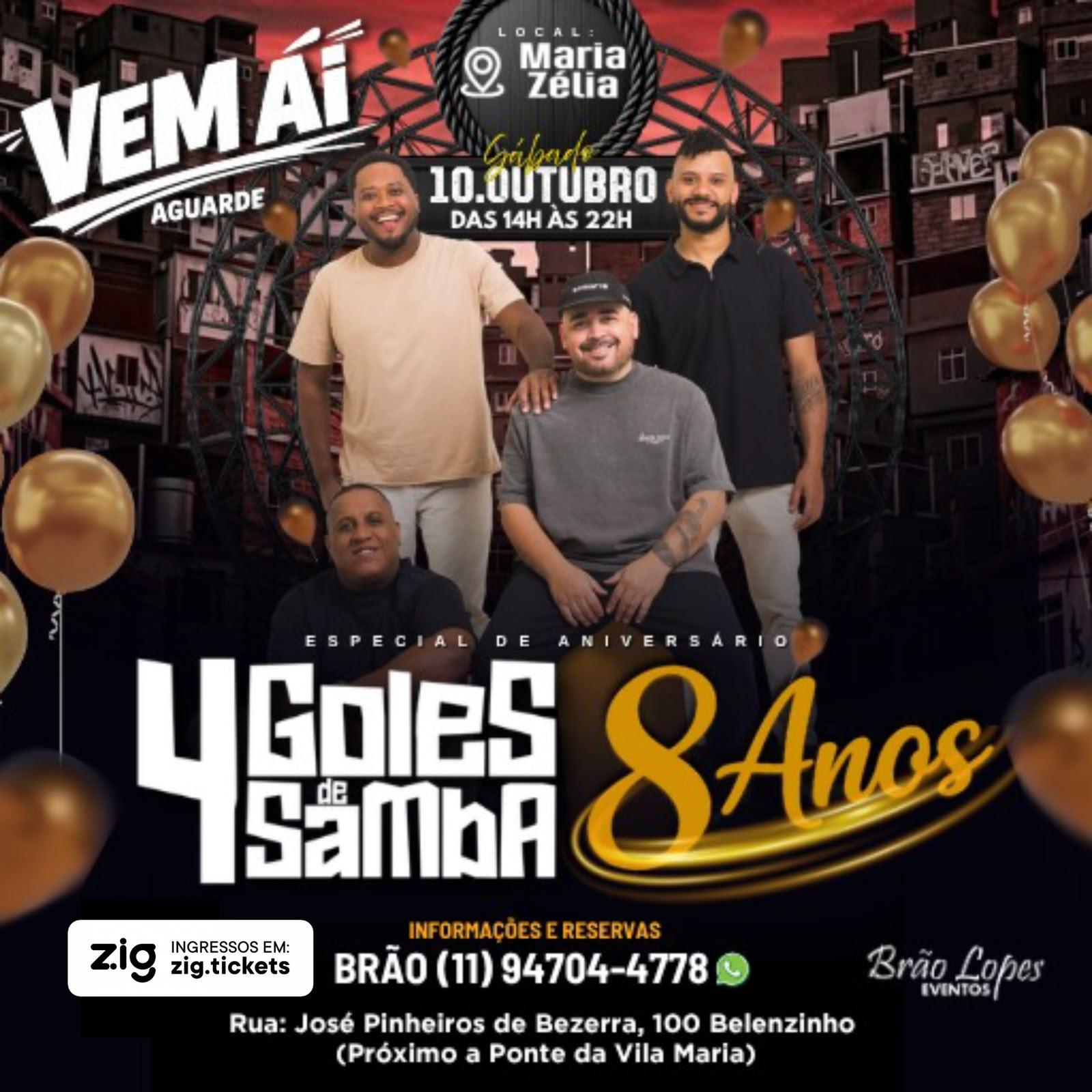 Aniversário do Grupo 4 Goles & Convidados