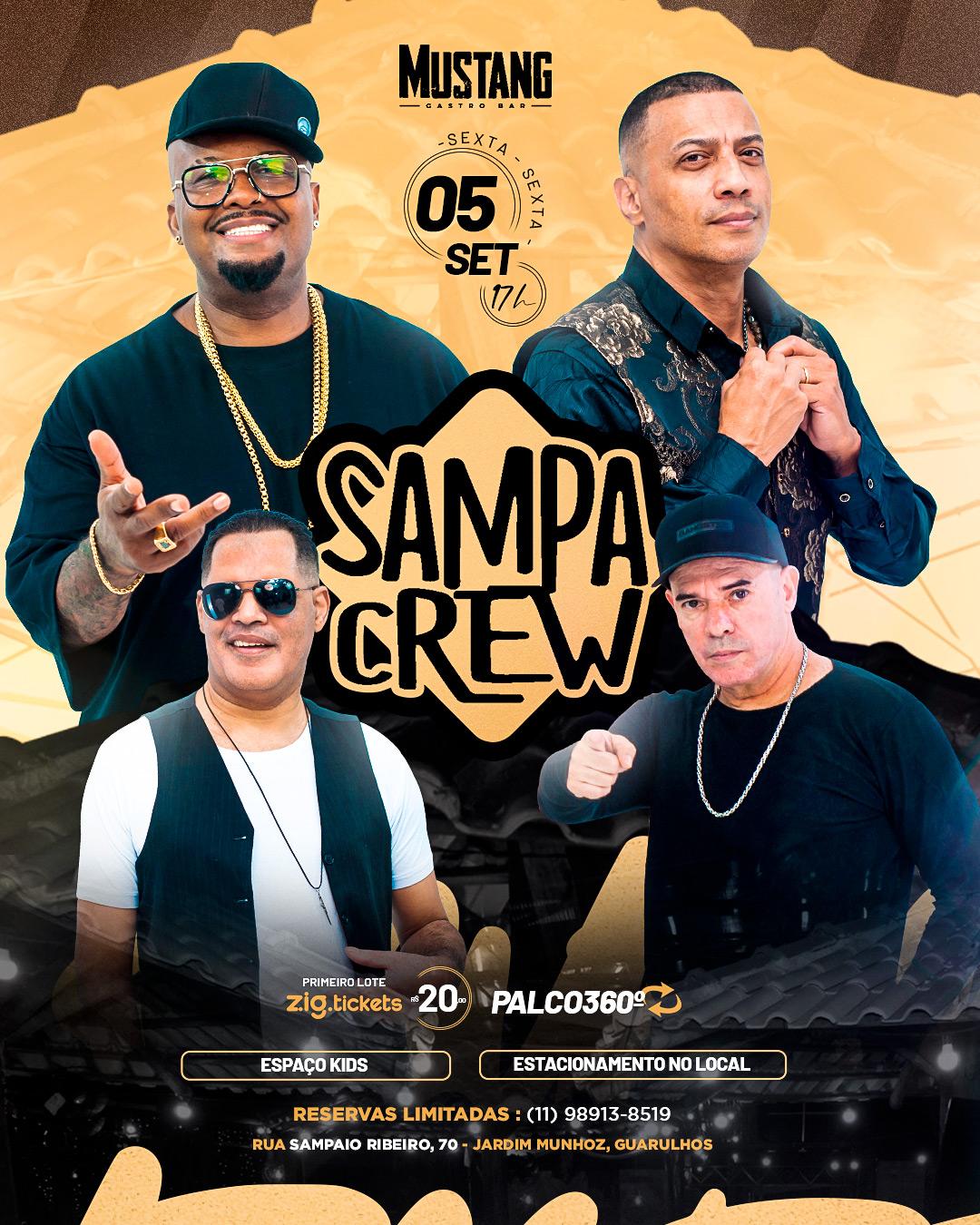 SAMPA CREW NO MUSTANG GRU.