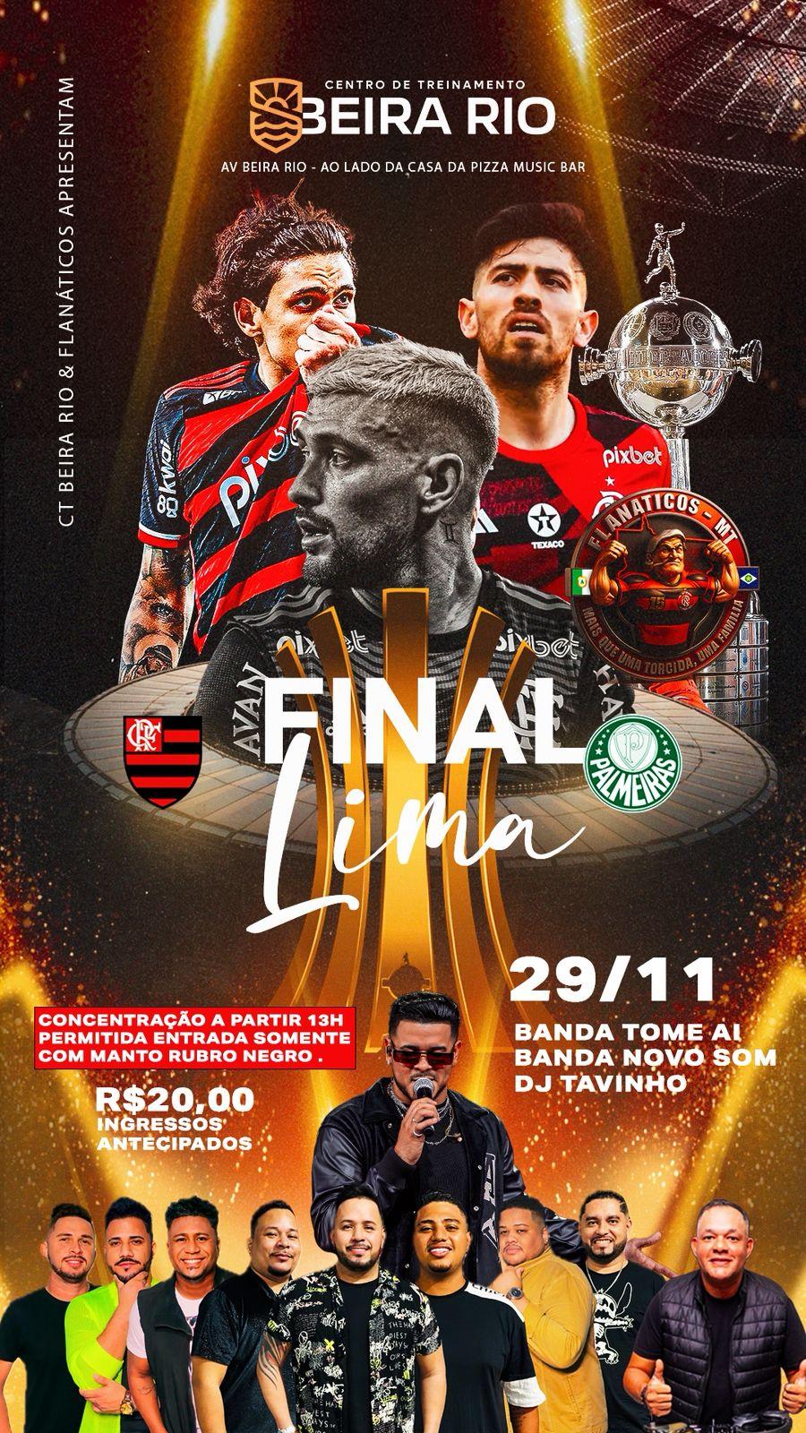 Final Libertadores - Flamengo x Palmeiras