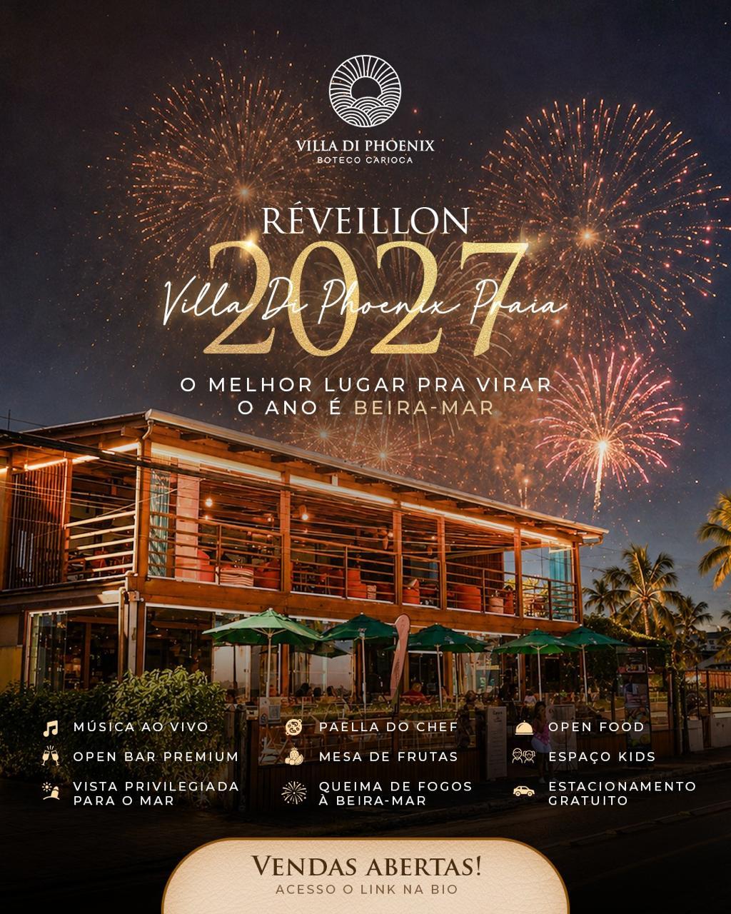 Reveillon 2027 Villa Di Phoenix Praia