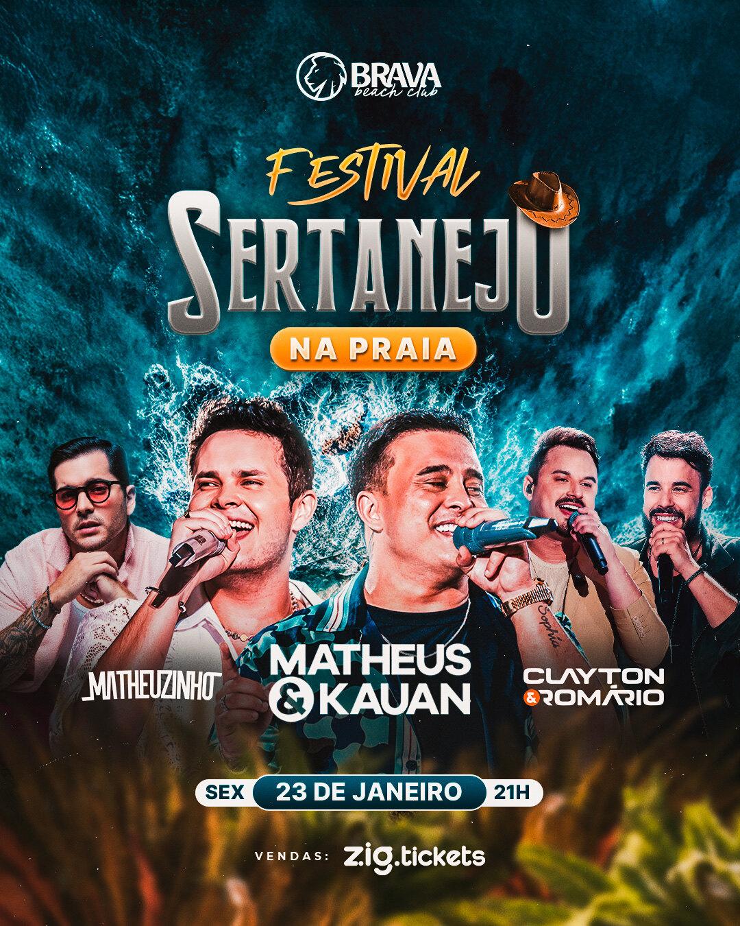 Matheus & Kauan + Clayton & Romário + Matheuzinho