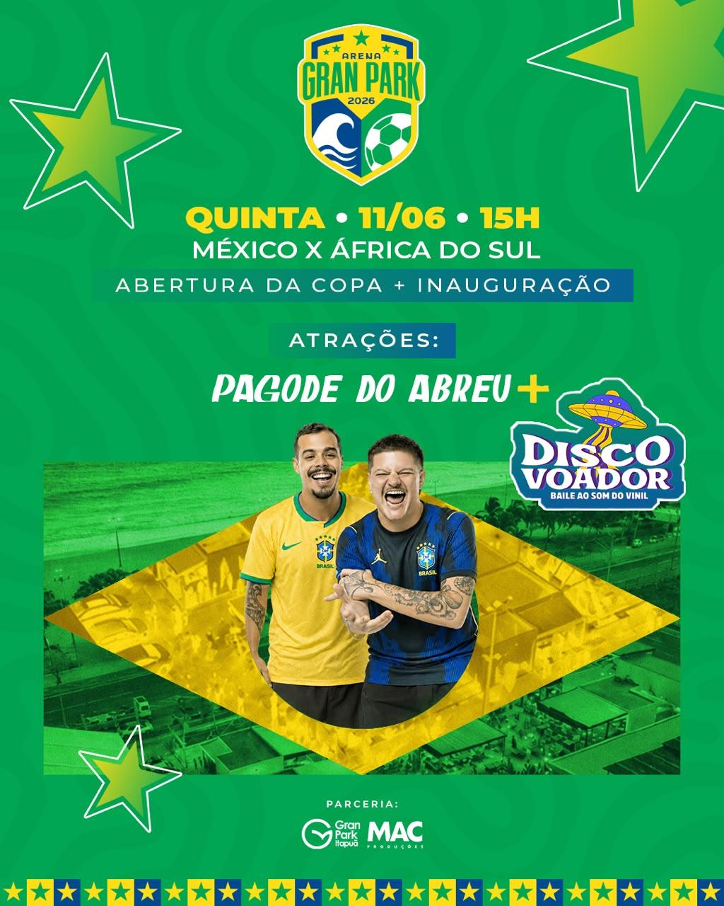 COPA na ARENA GRAN PARK (11.06) - Inauguração