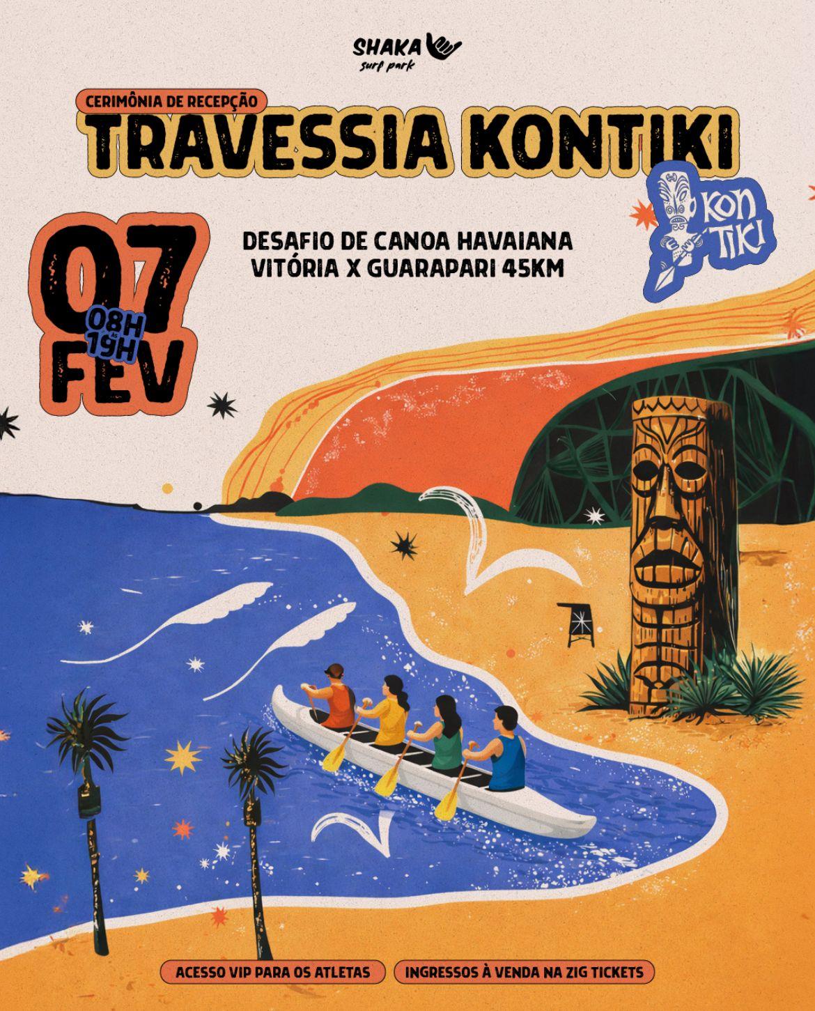Cerimônia Travessia Kontiki