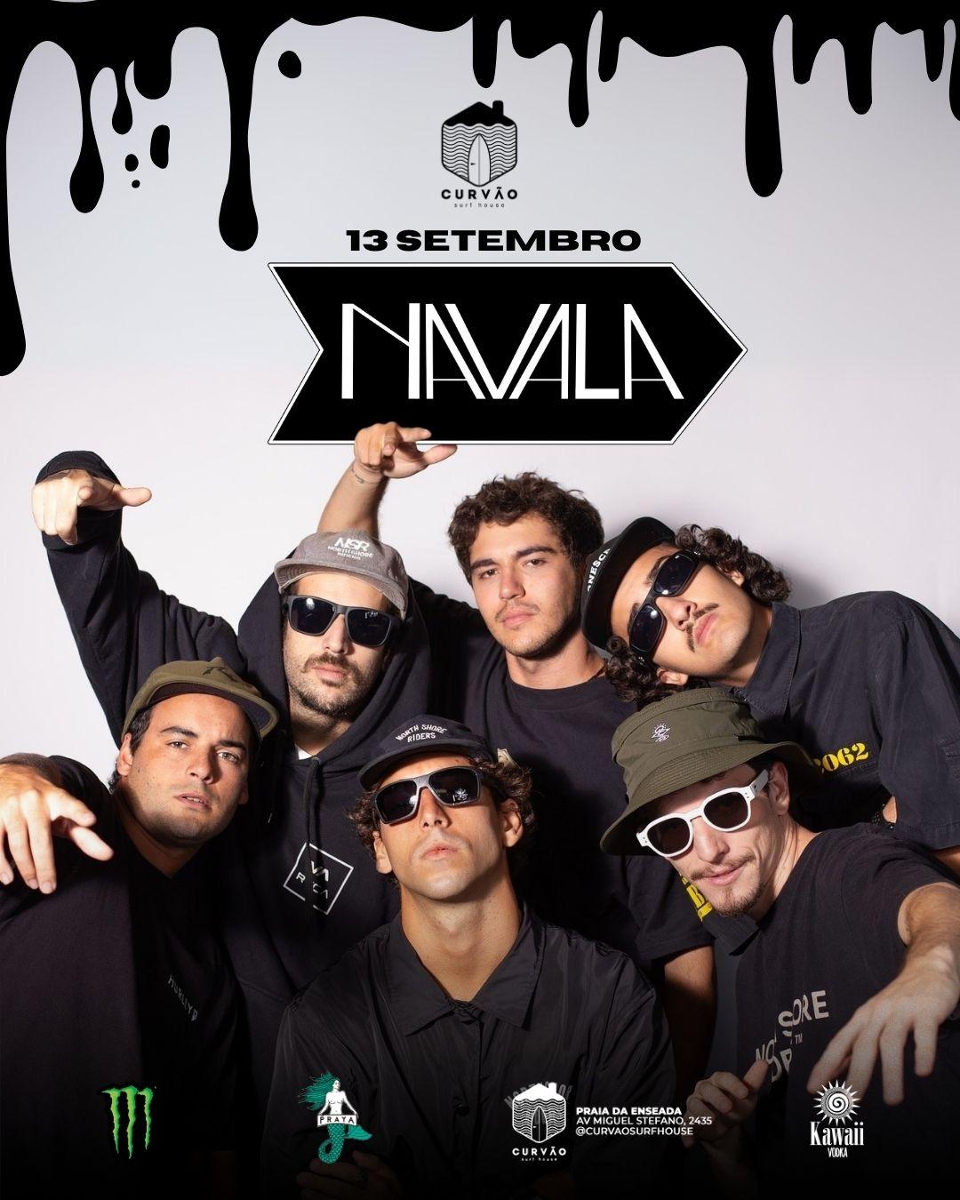 Curvão surf House Apresenta: Banda NA VALA!