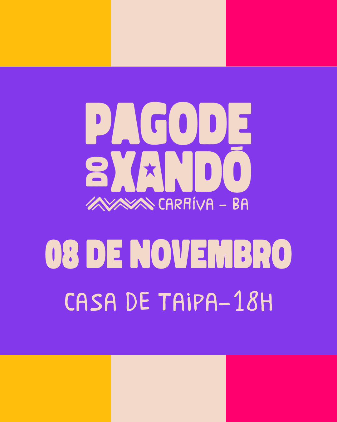 Pagode do Xandó - Casa de Taipa 08/11