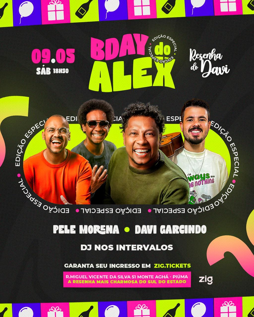Resenha do Davi  - Edição especial B-Day Alex