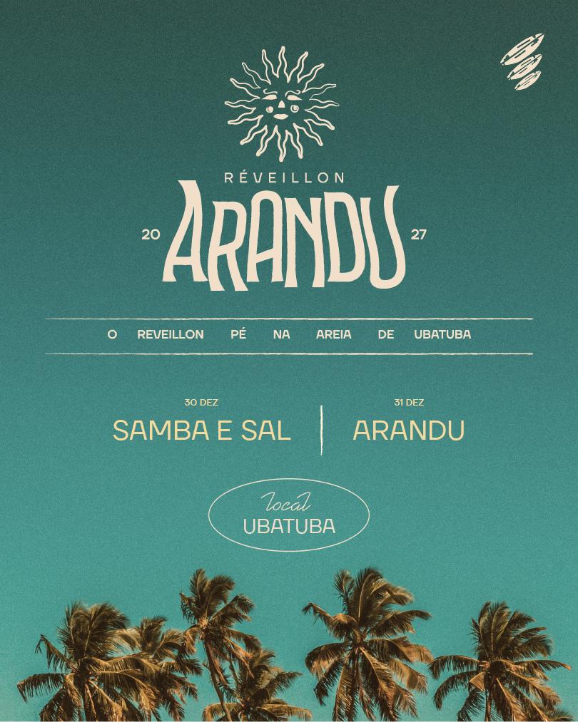 RÉVEILLON ARANDU — UBATUBA