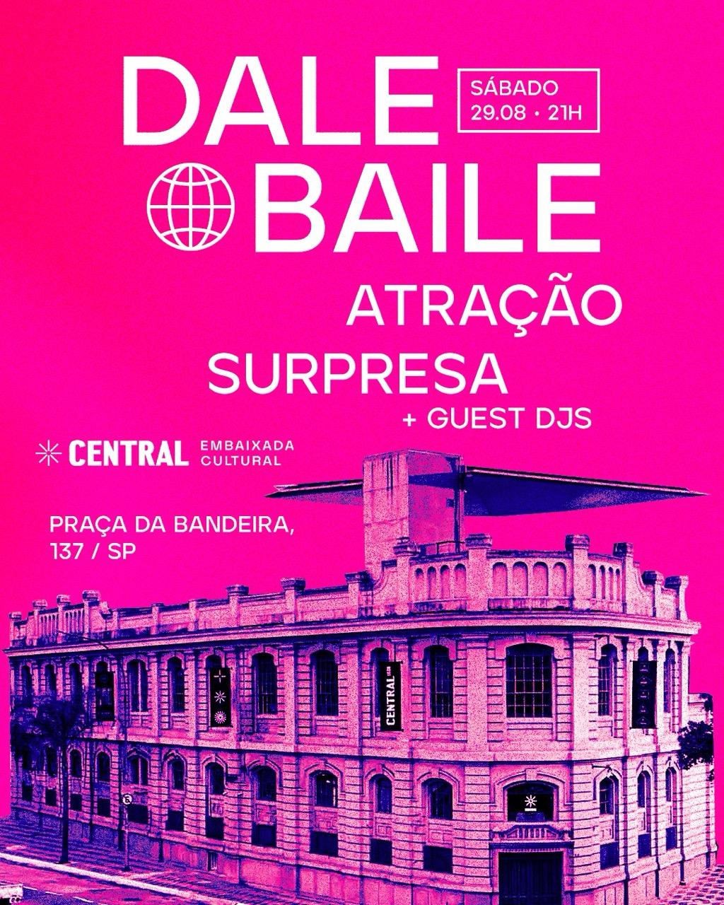 Dale Baile com JVILA na CENTRAL 29/08 - SÁBADO