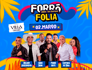 Forro Folia no Villa Container