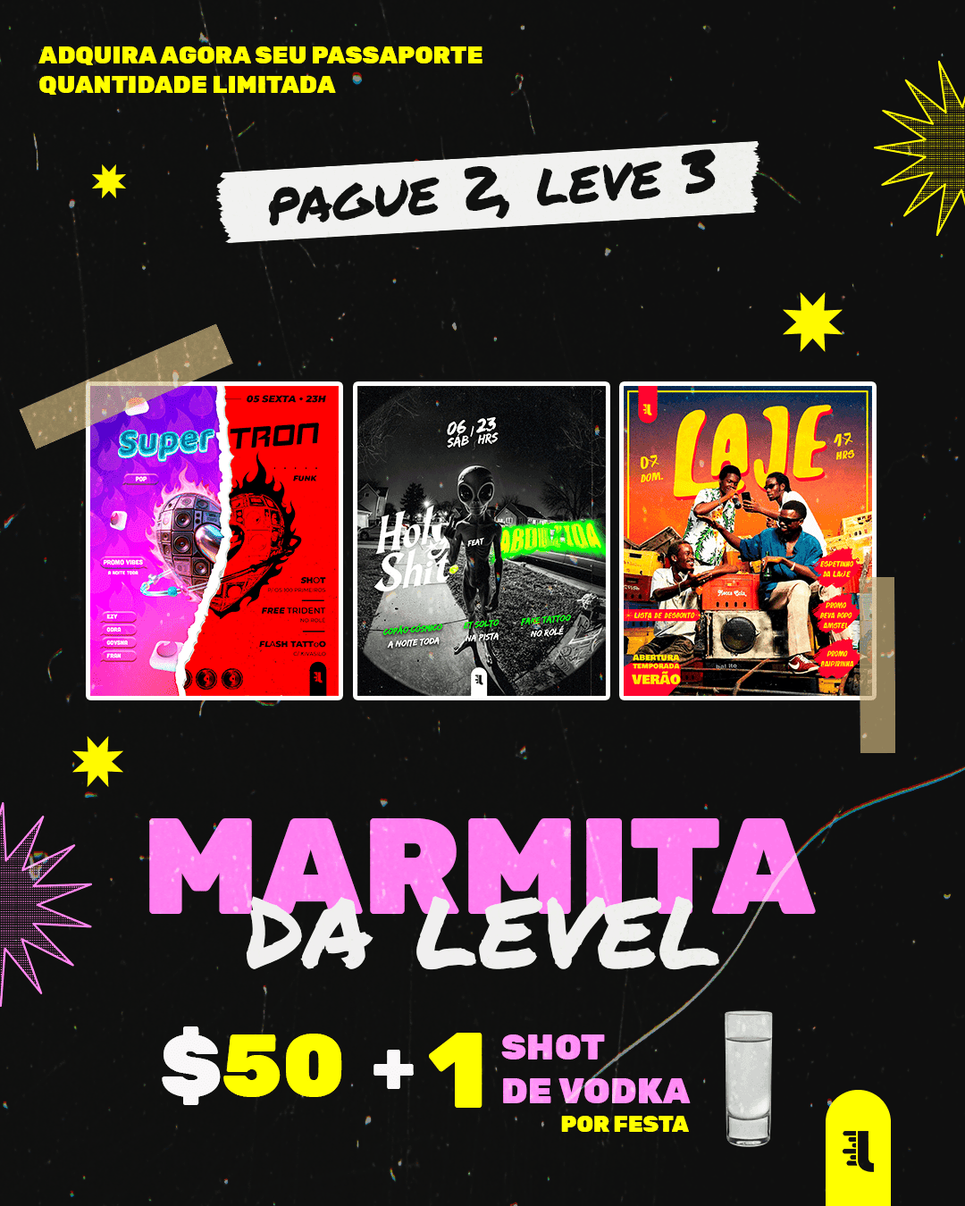 MARMITA + SHOT