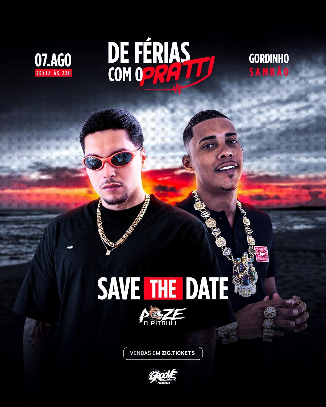 DE FÉRIAS COM O PRATTI - MC POZE