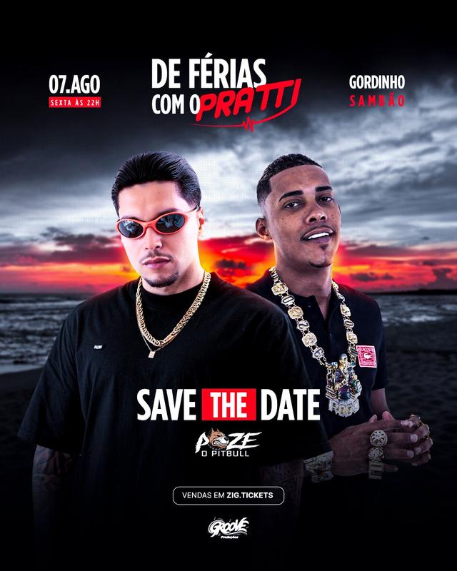 DE FÉRIAS COM O PRATTI - MC POZE