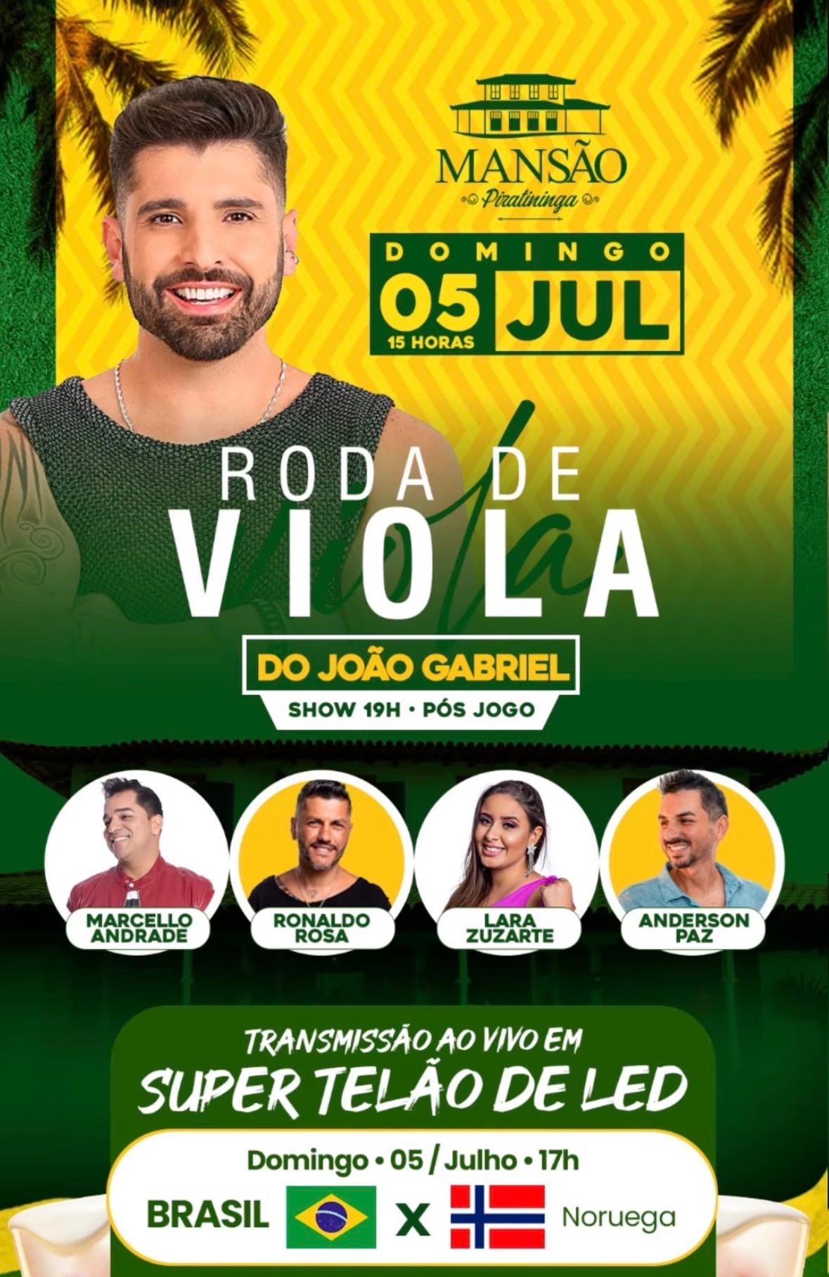 Roda de Viola do João Gabriel