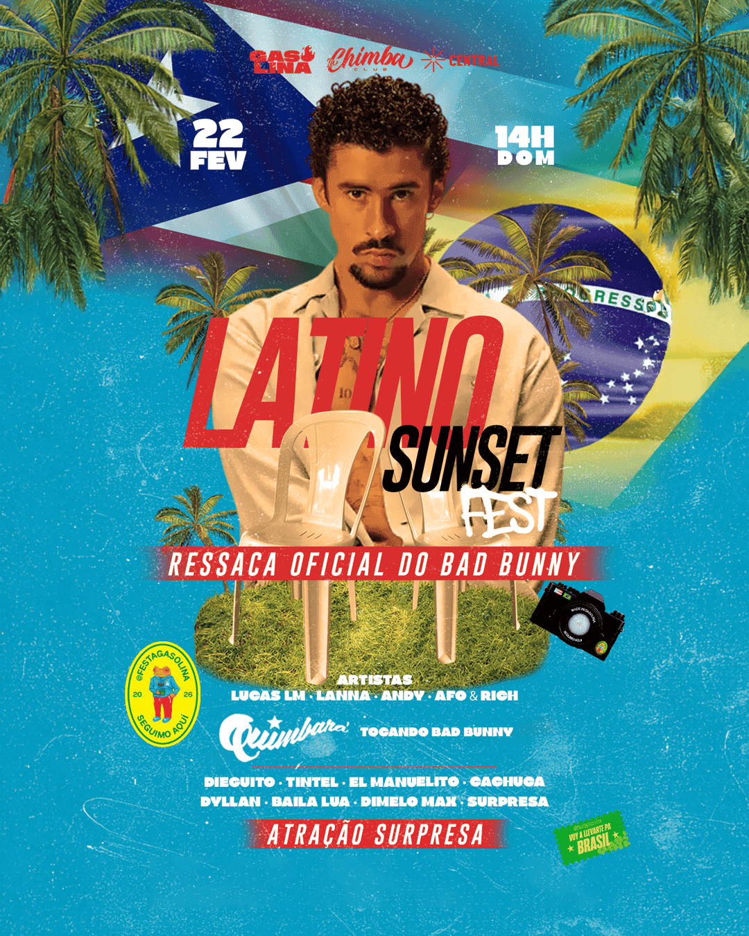 LA CHIMBA SUNSET ESPECIAL BAD BUNNY