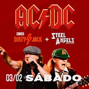 AC/DC Cover (Dirty Jack) + Hard Rock e Heavy Metal (Steel Angels) 