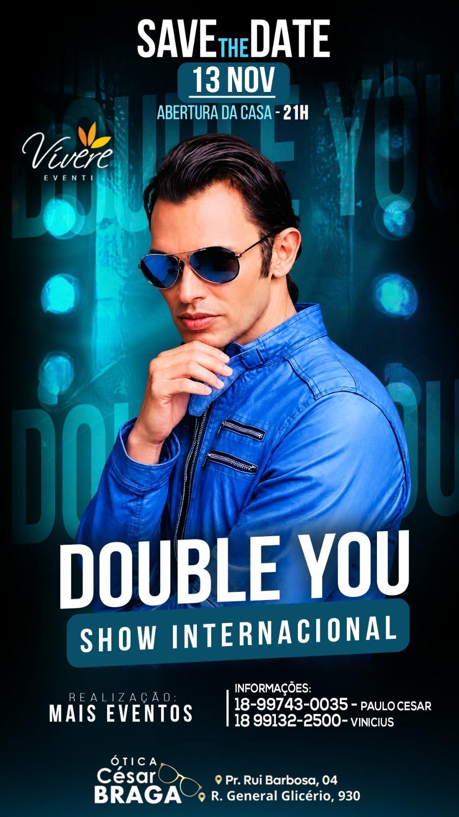 DOUBLE YOU - SHOW INTERNACIONAL