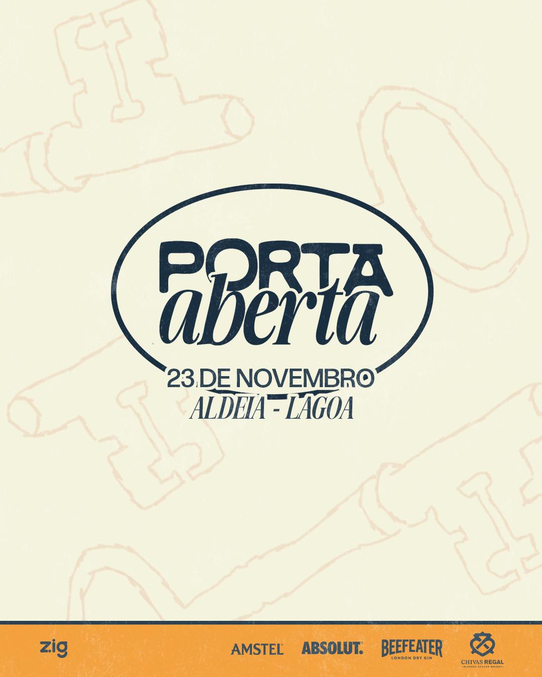 Porta Aberta - Domingo 23/11 - Aldeia Lagoa