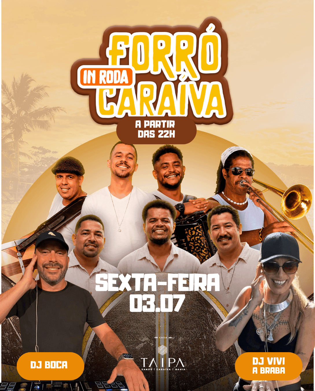 FORRÓ IN RODA - 03/07