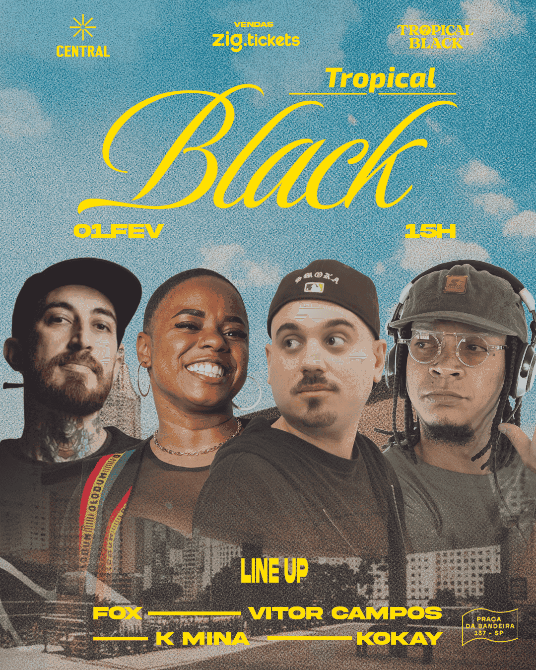 TROPICAL BLACK na Central 1926