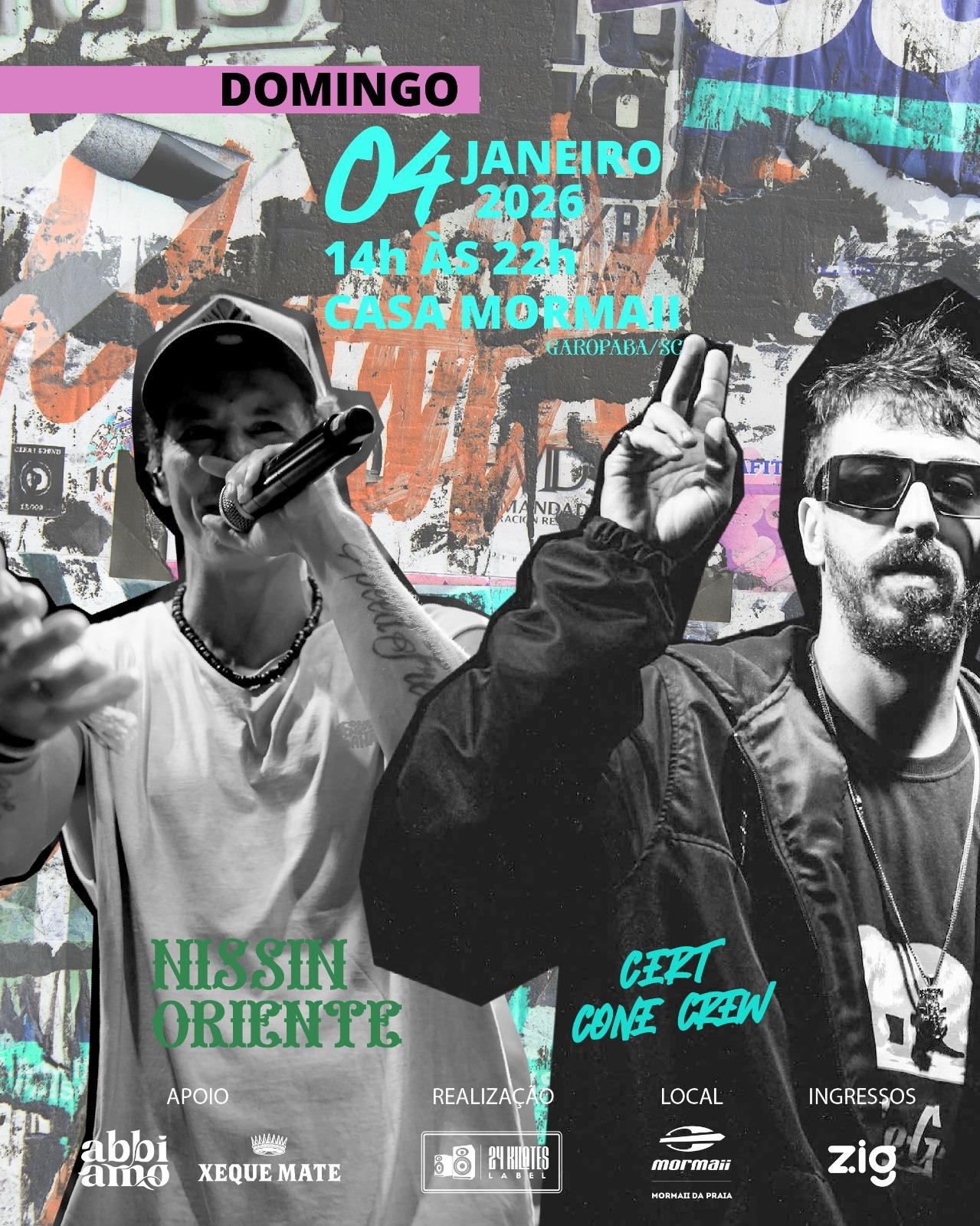 RIQUYTO CONVIDA NISSIN ORIENTE E CERT CONECREW