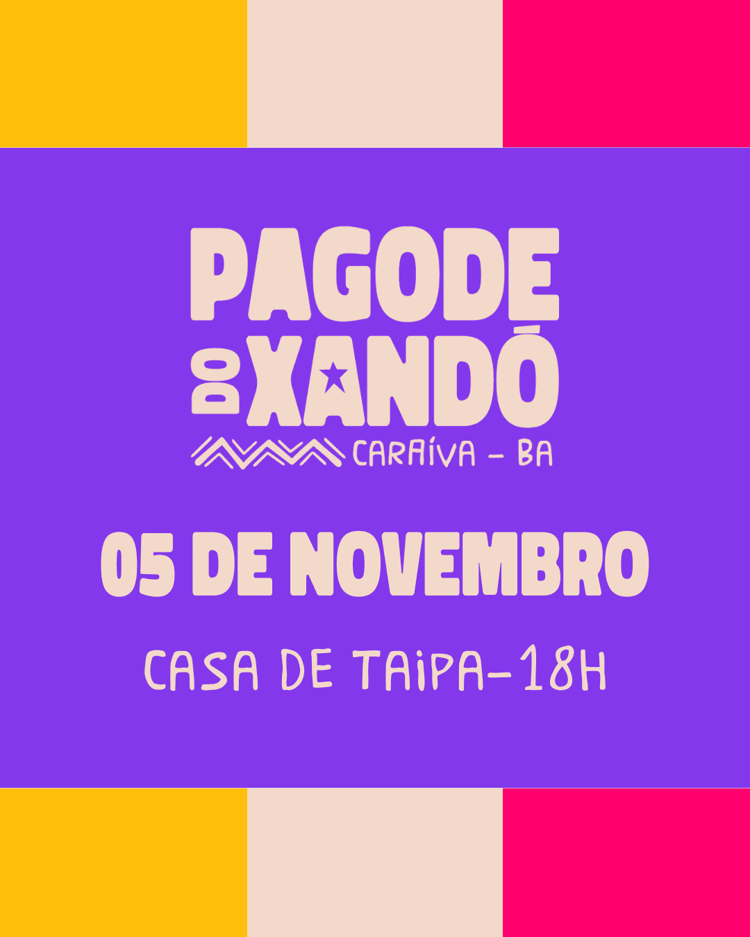 Pagode do Xandó - Casa de Taipa 05/11