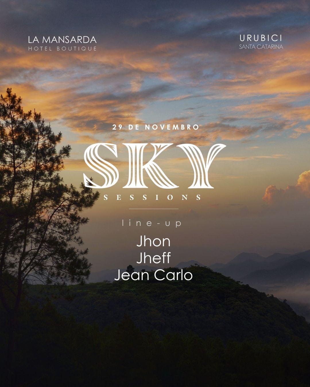 Sky Session - Jhon , Jheff ,Jean Carlo  at La mansarda Hotel