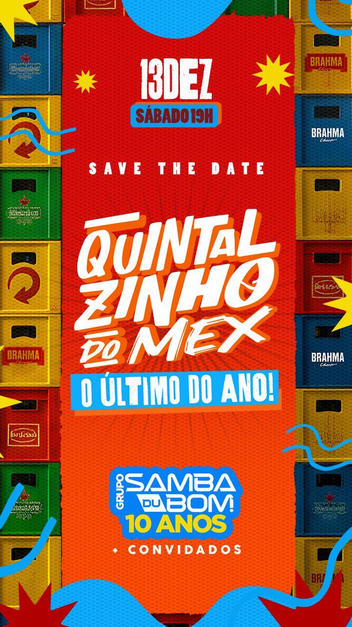Quintalzinho do Mex- 10 anos Samba DuBom