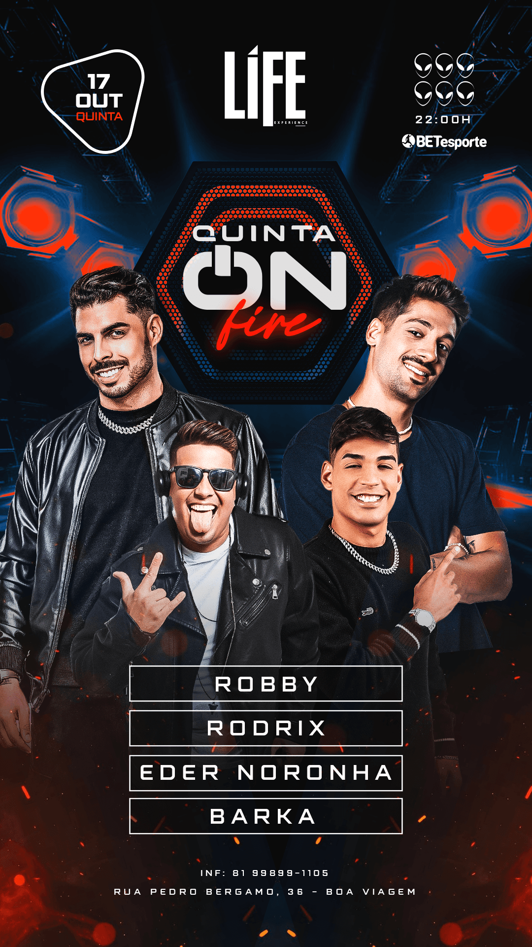 QUINTA ON FIRE 17/10