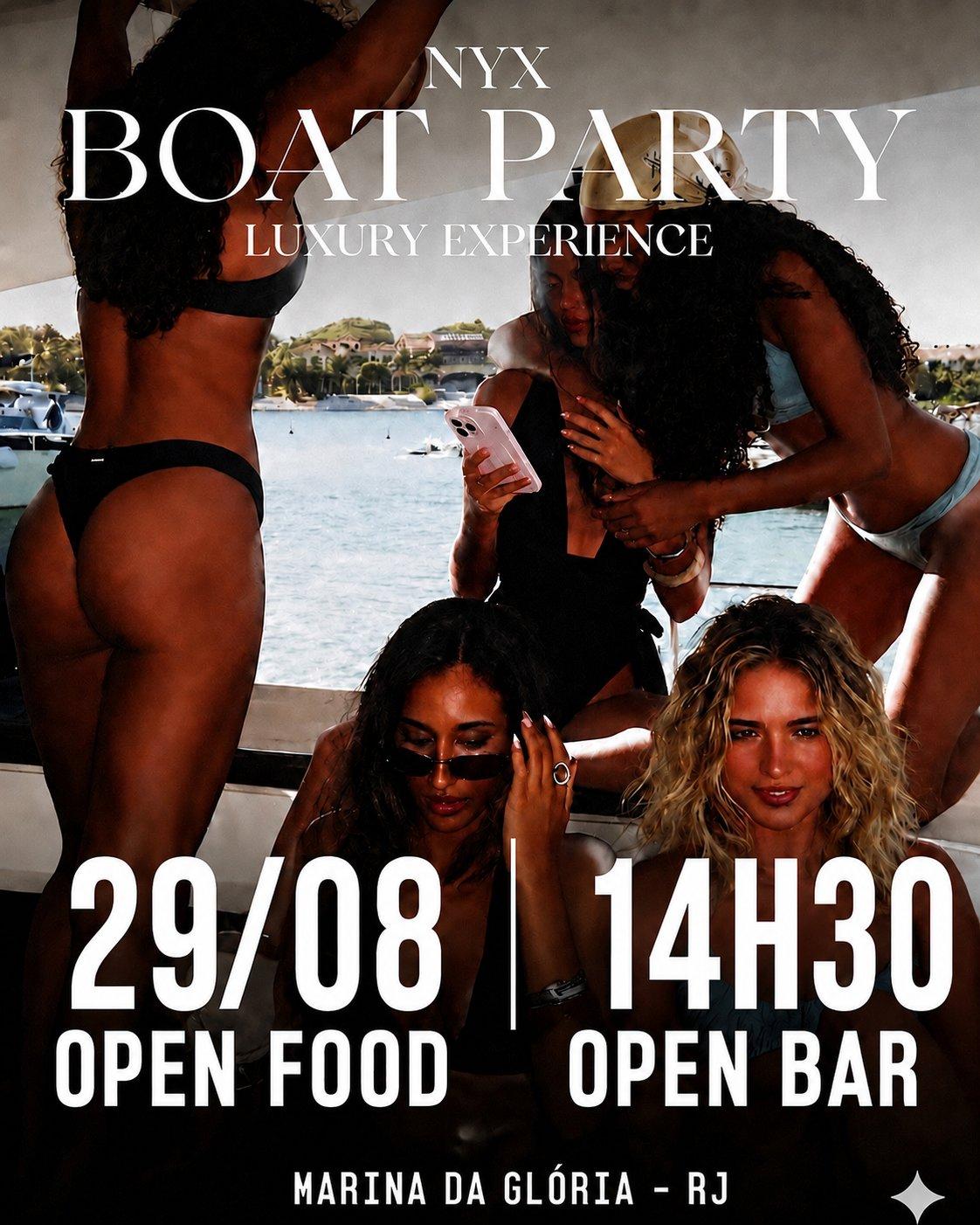 NYX BOAT PARTY   RIO EXPERIENCE