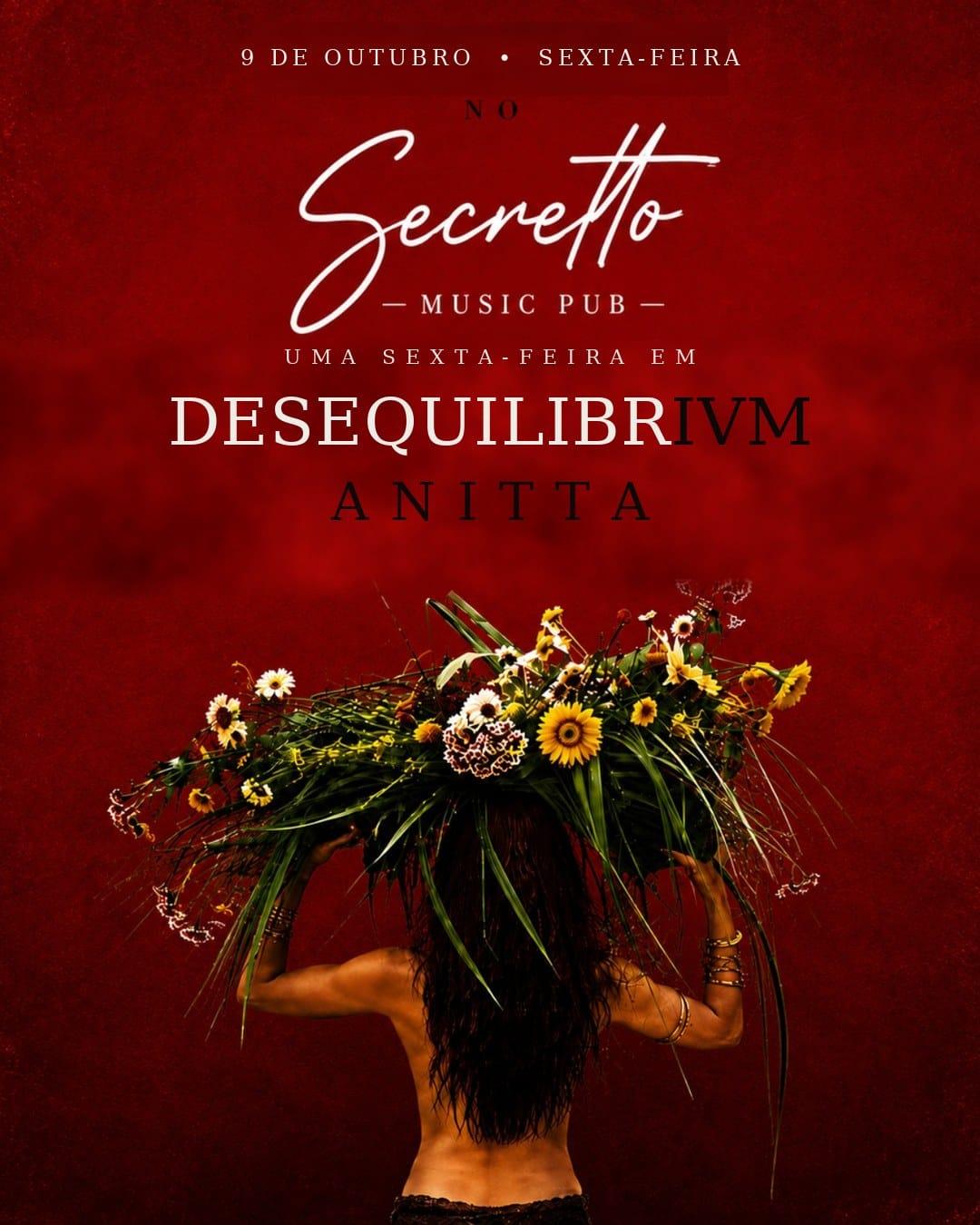 ANITTA - Especial EQUILIBRIVM no Secretto Music Pub