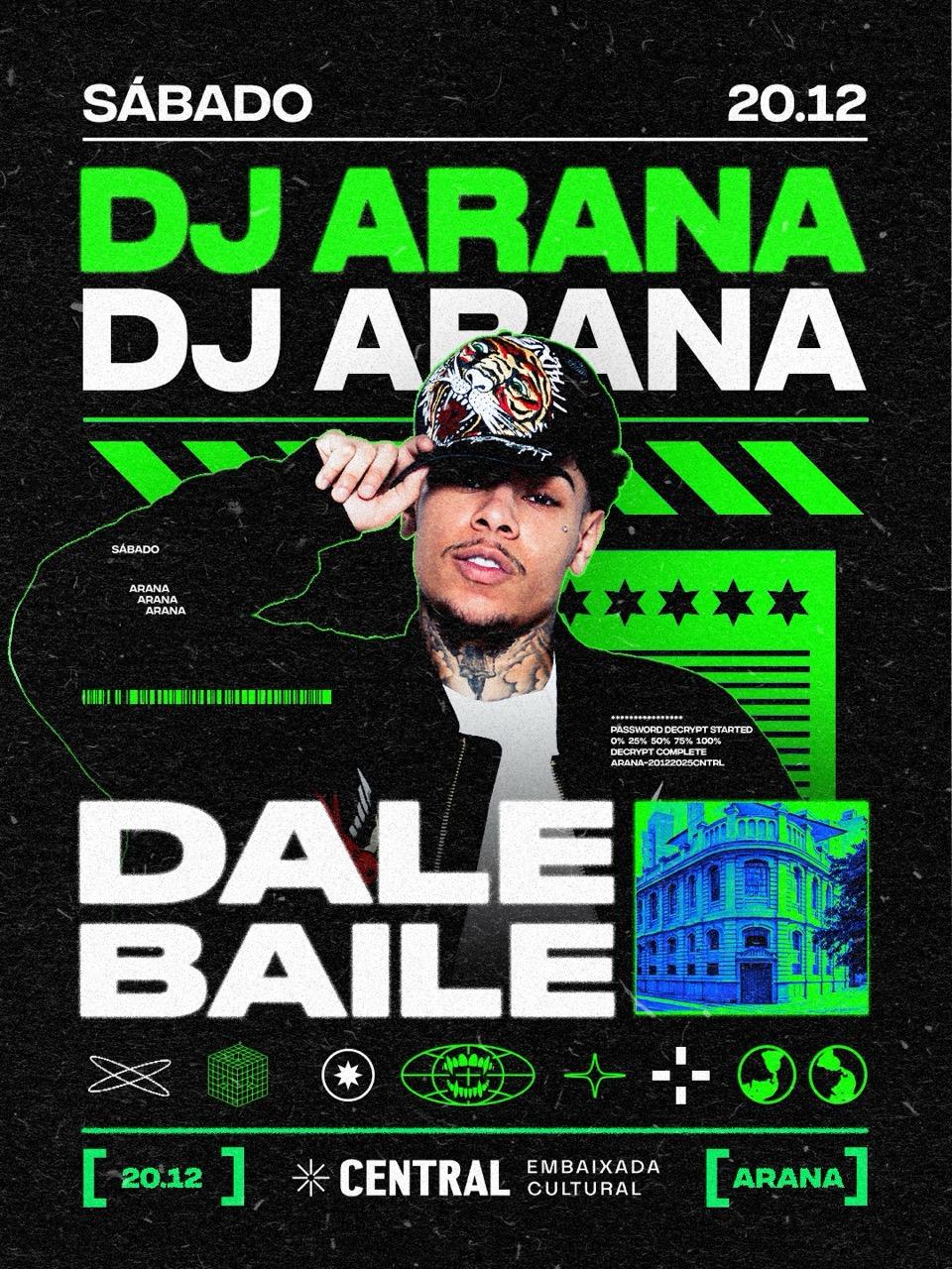 DALE BAILE com DJ ARANA - 20/12