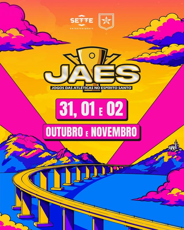 JAES 2026 - Jogos das Atleticas no Espirito Santo