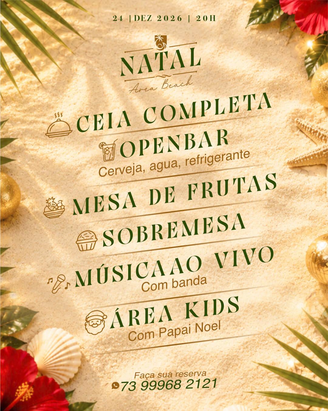 Natal Area Beach - 2026