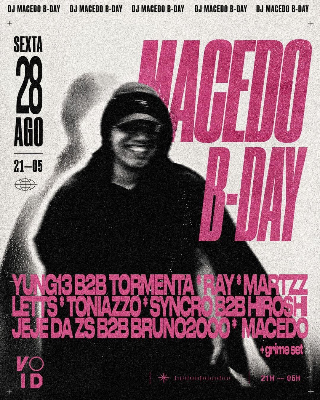 MACEDO B-DAY