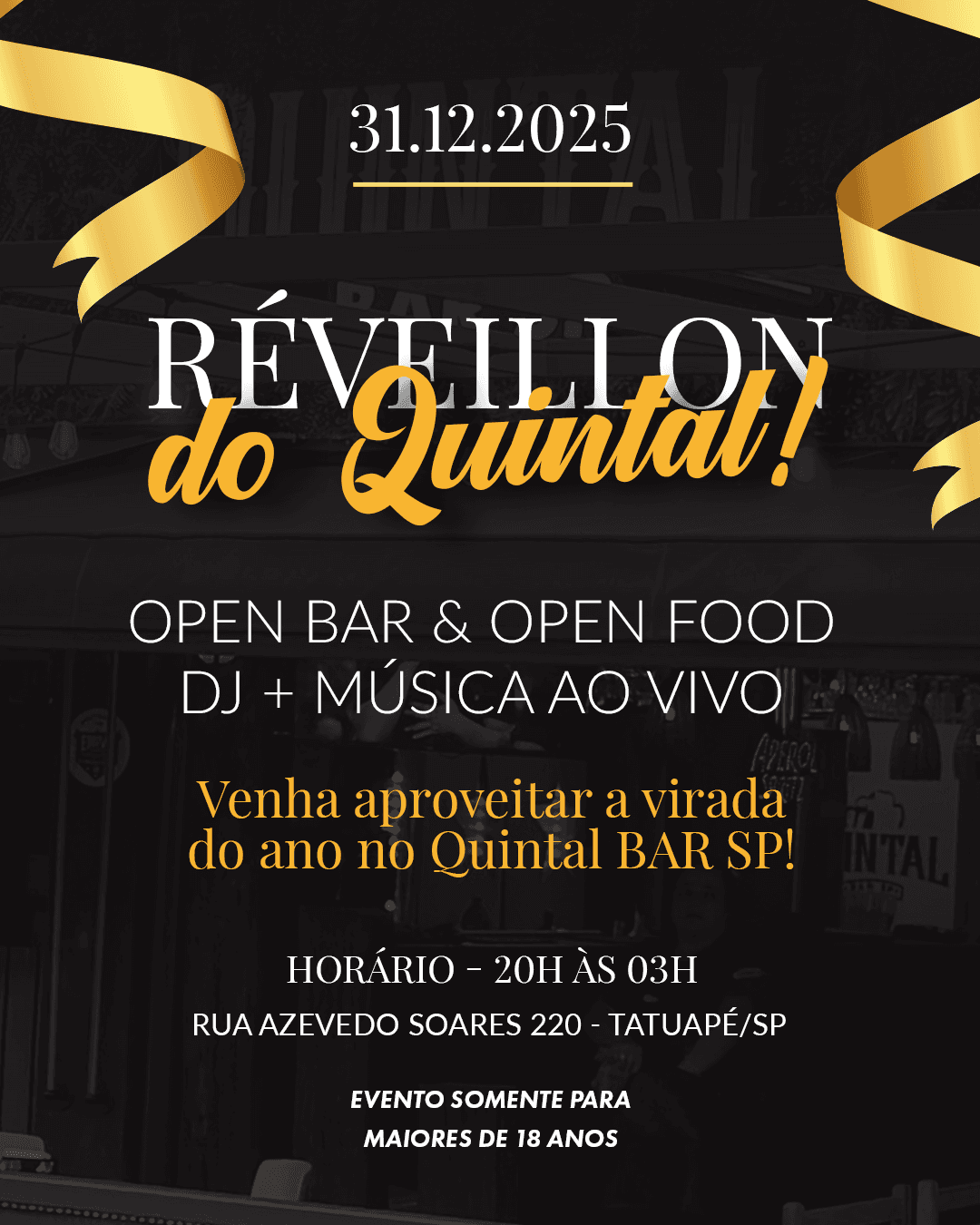Réveillon do Quintal - 1ª Edição