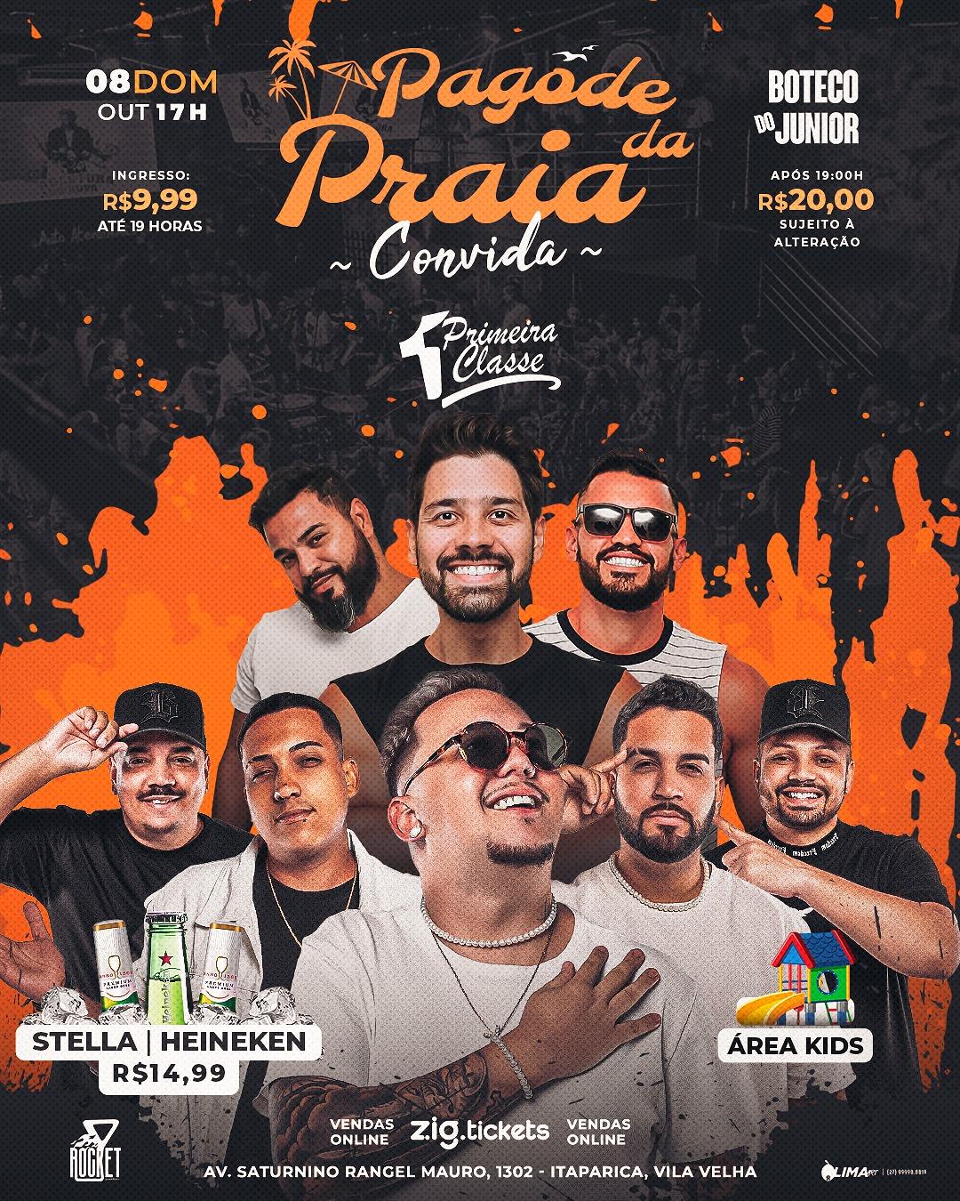 PAGODE DA PRAIA CONVIDA 08/10