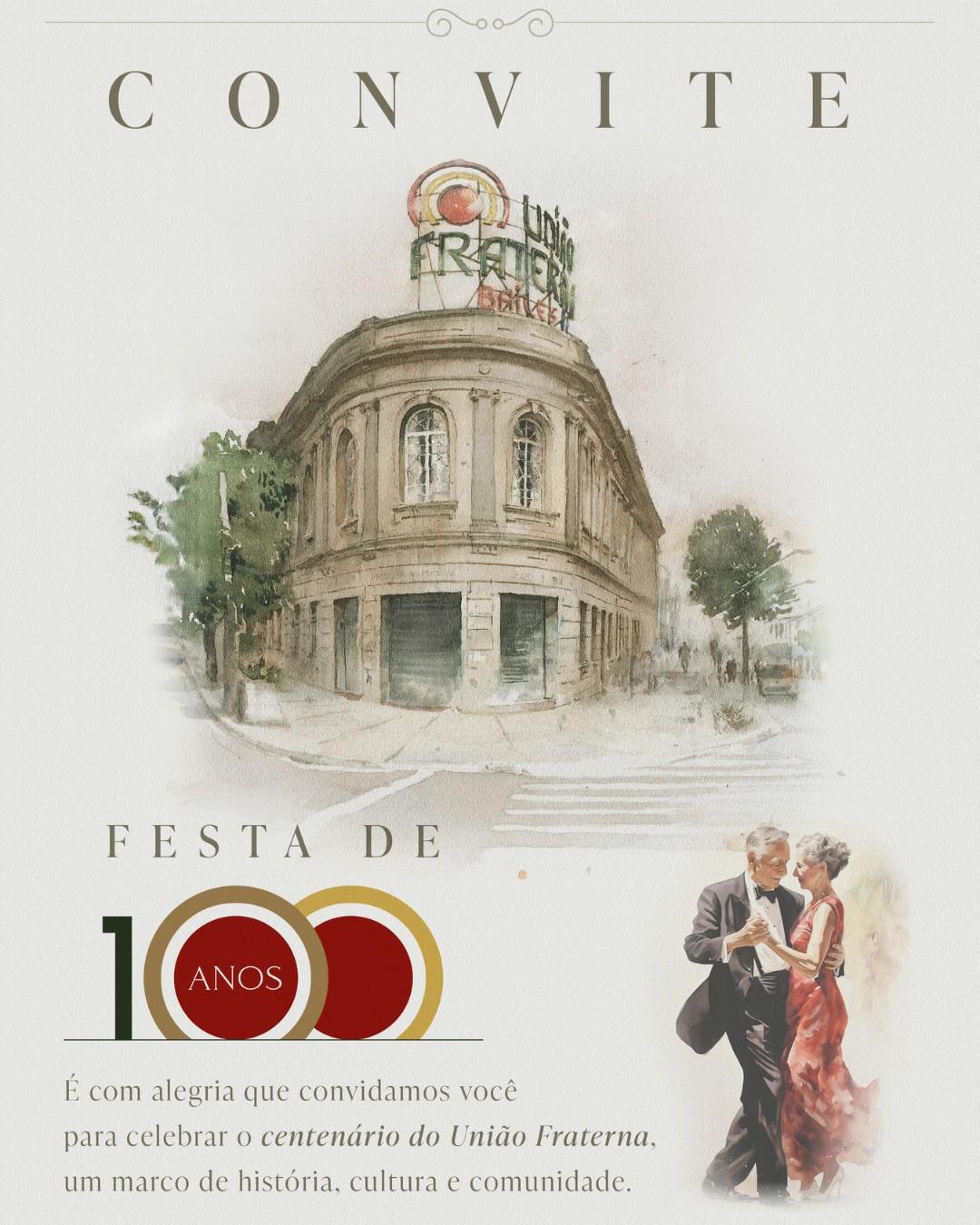 Festa de 100 Anos do união Fraterna