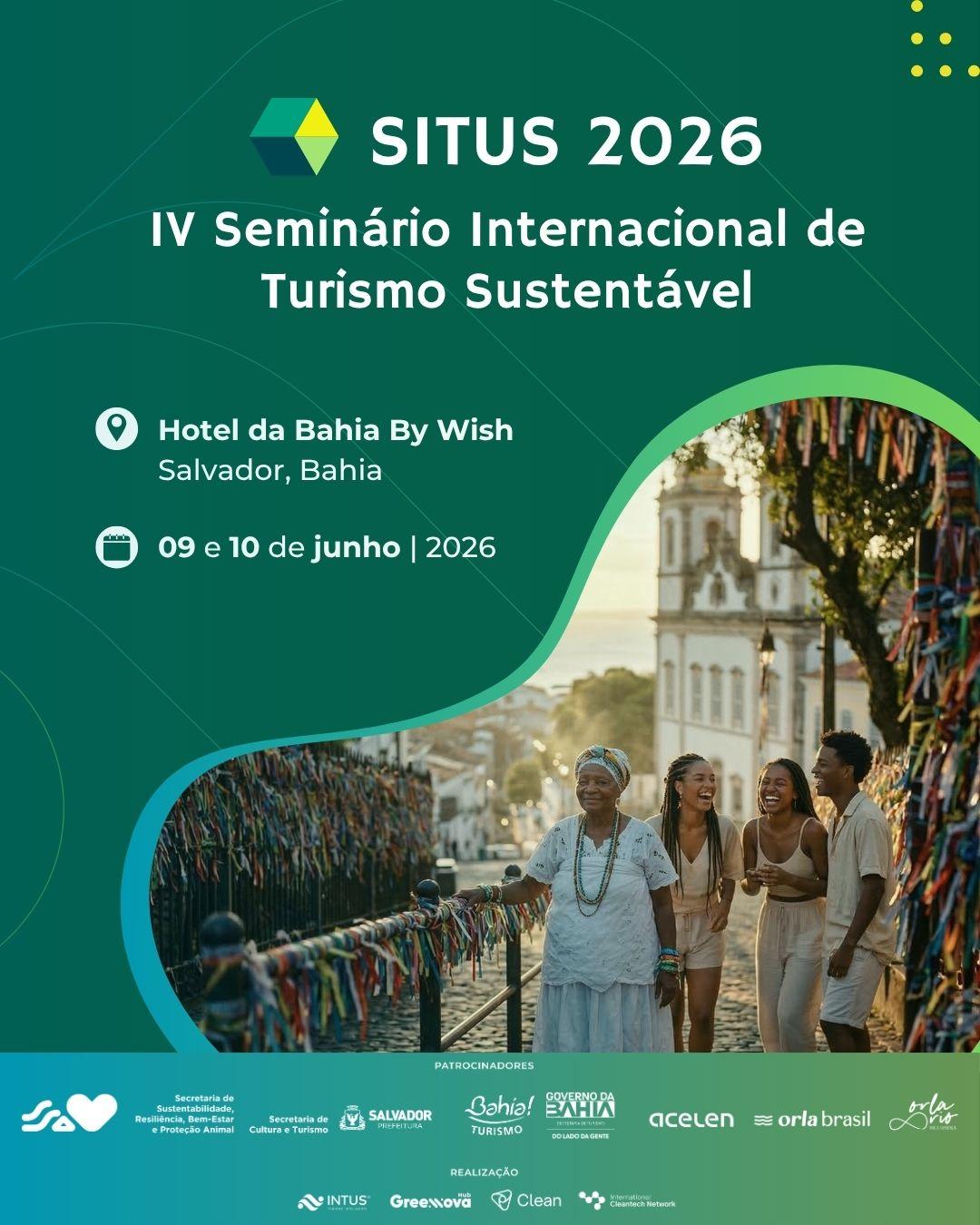SITUS 2026 - IV Seminário Internacional de Turismo Sustentável