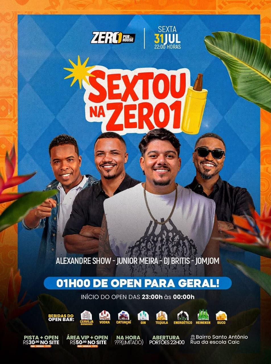 SEXTOU NA ZERO1 31/07