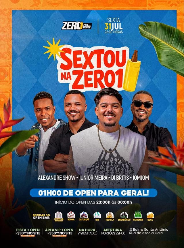 SEXTOU NA ZERO1 31/07