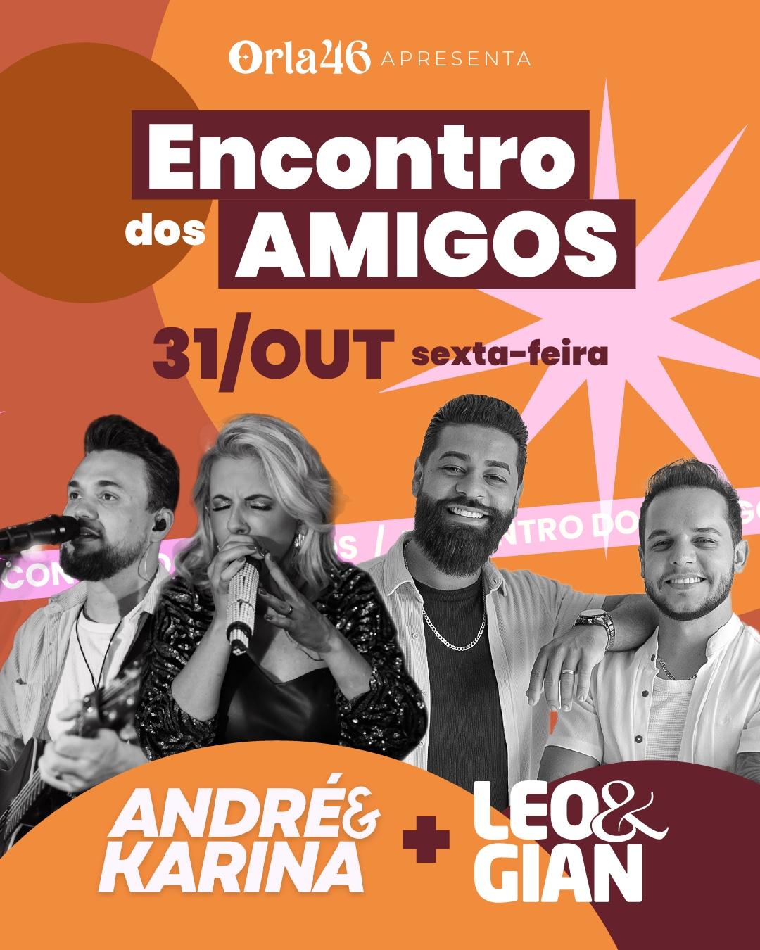 Encontro dos amigos no Orla 46